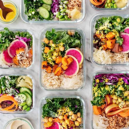 Healthy Lunch Ideas: Box Lunch Buddha Bowls