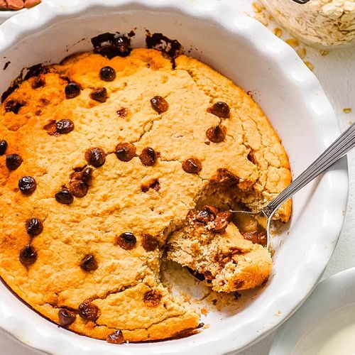 Chocolate Chip Baked Oats