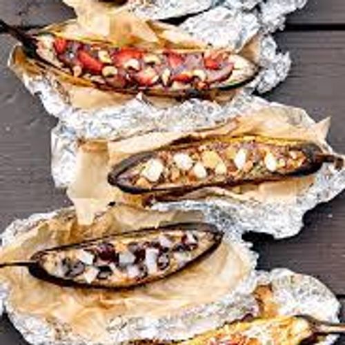 Campfire Banana Boats