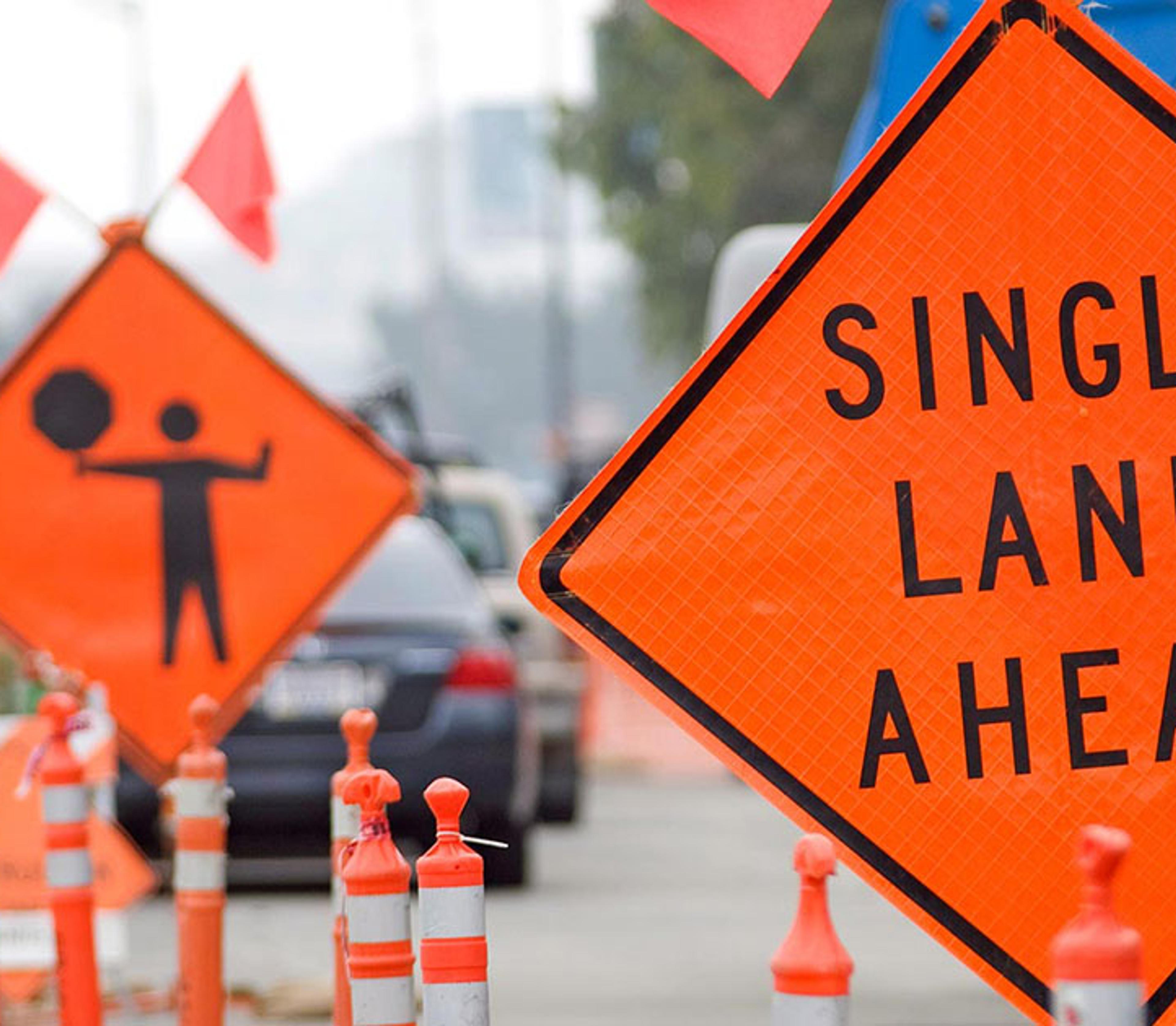 Cautionary road signs