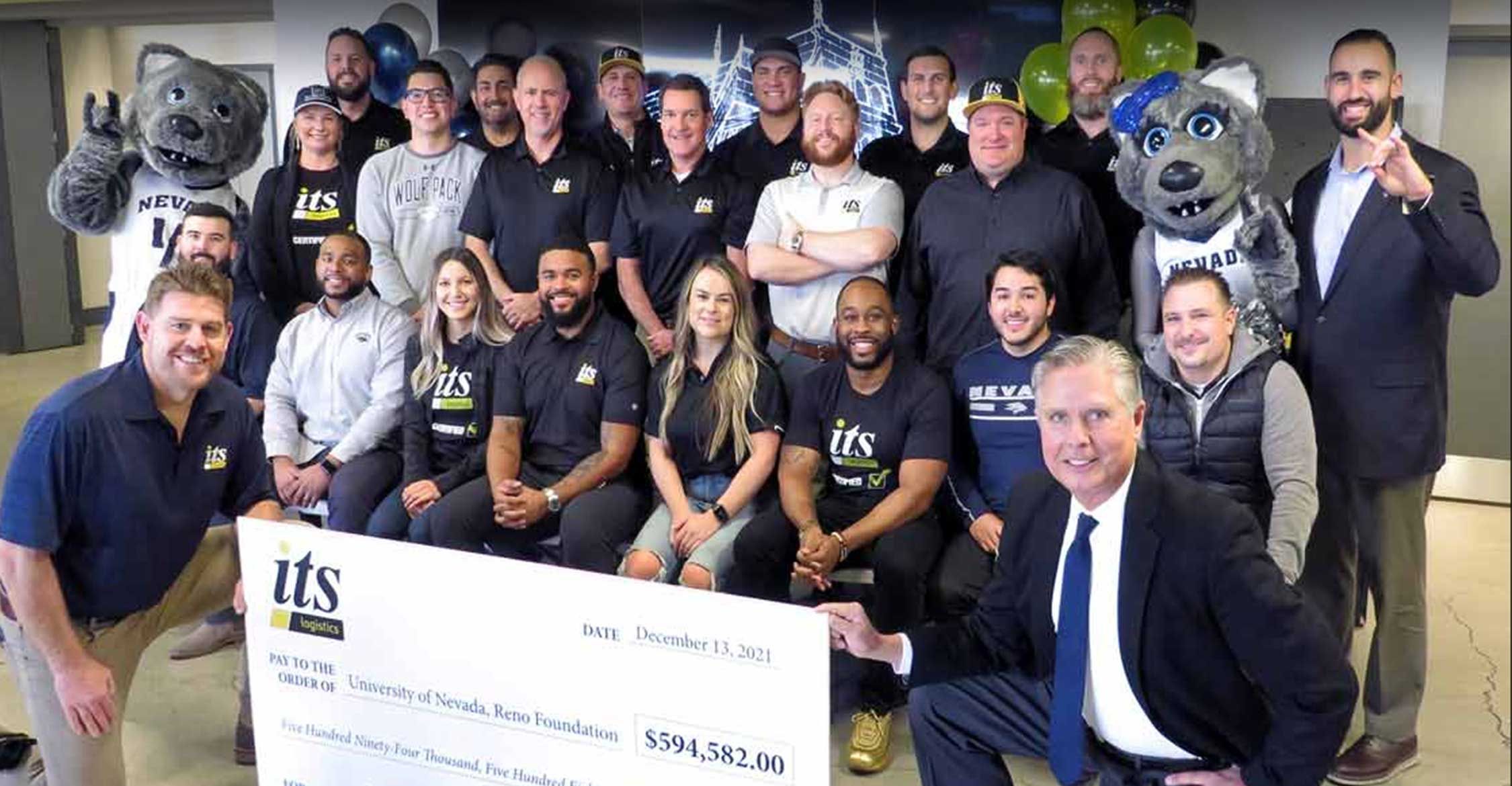 group photo of big donation from its to invest in the next generation of leaders