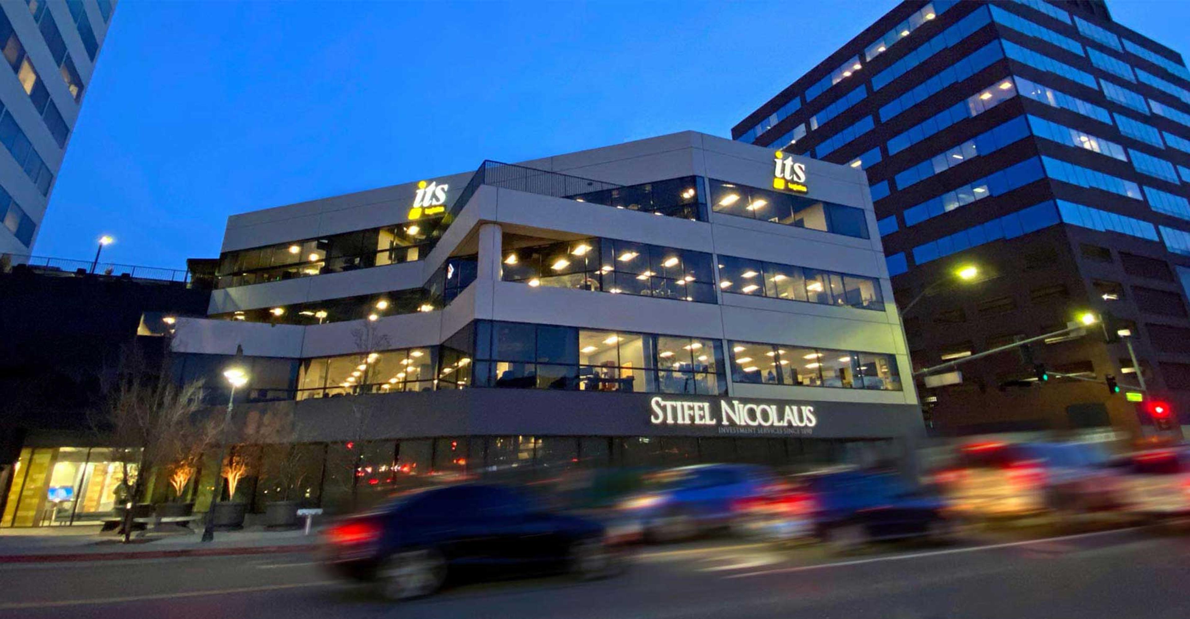 ITS Logistics headquarters building.