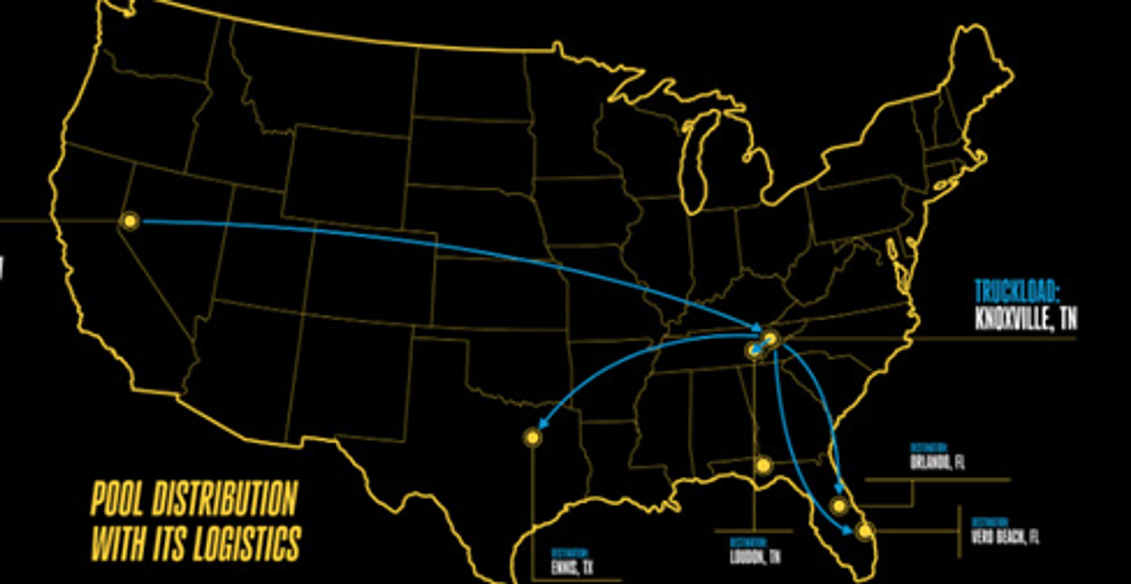 Ltl Service Map Example What is LTL freight? A guide to less-than-truckload shipping