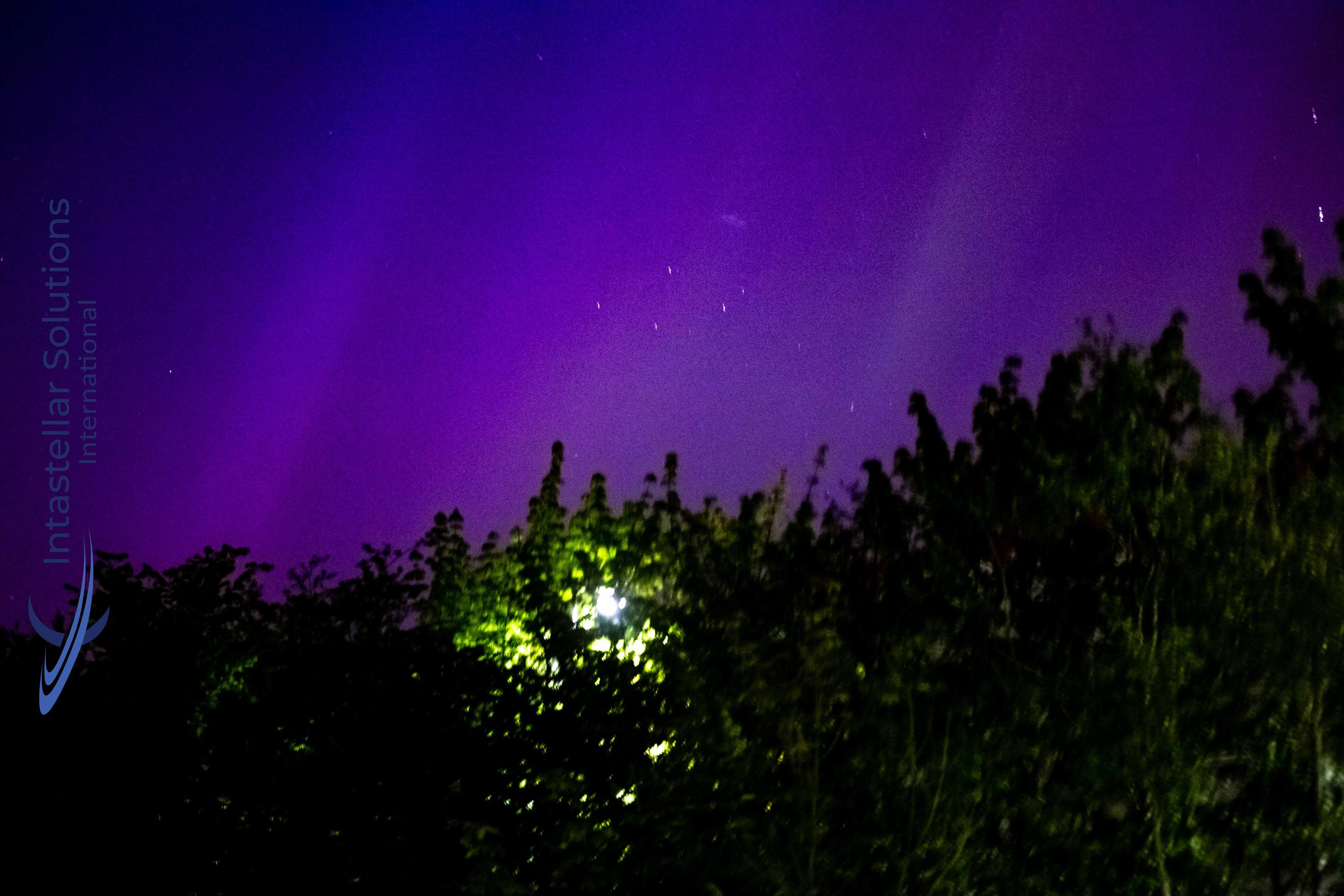 Norlys over Aarhus