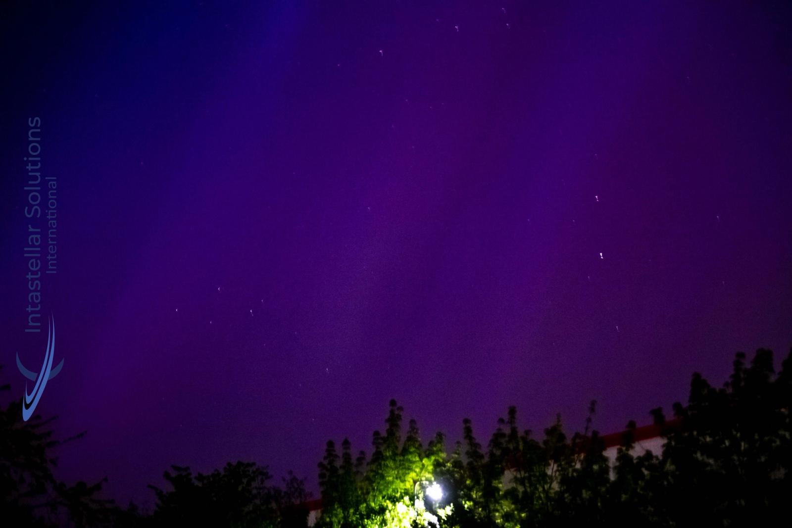 Norlys over Aarhus