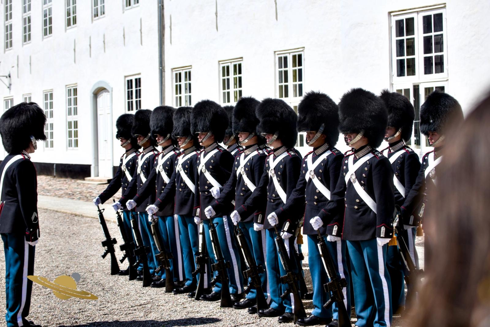 Vagtskifte Gråsten Slot