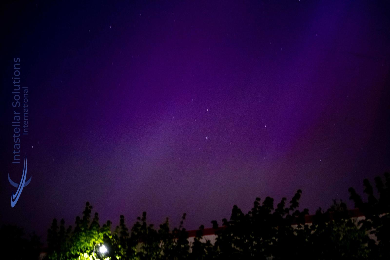 Norlys over Aarhus