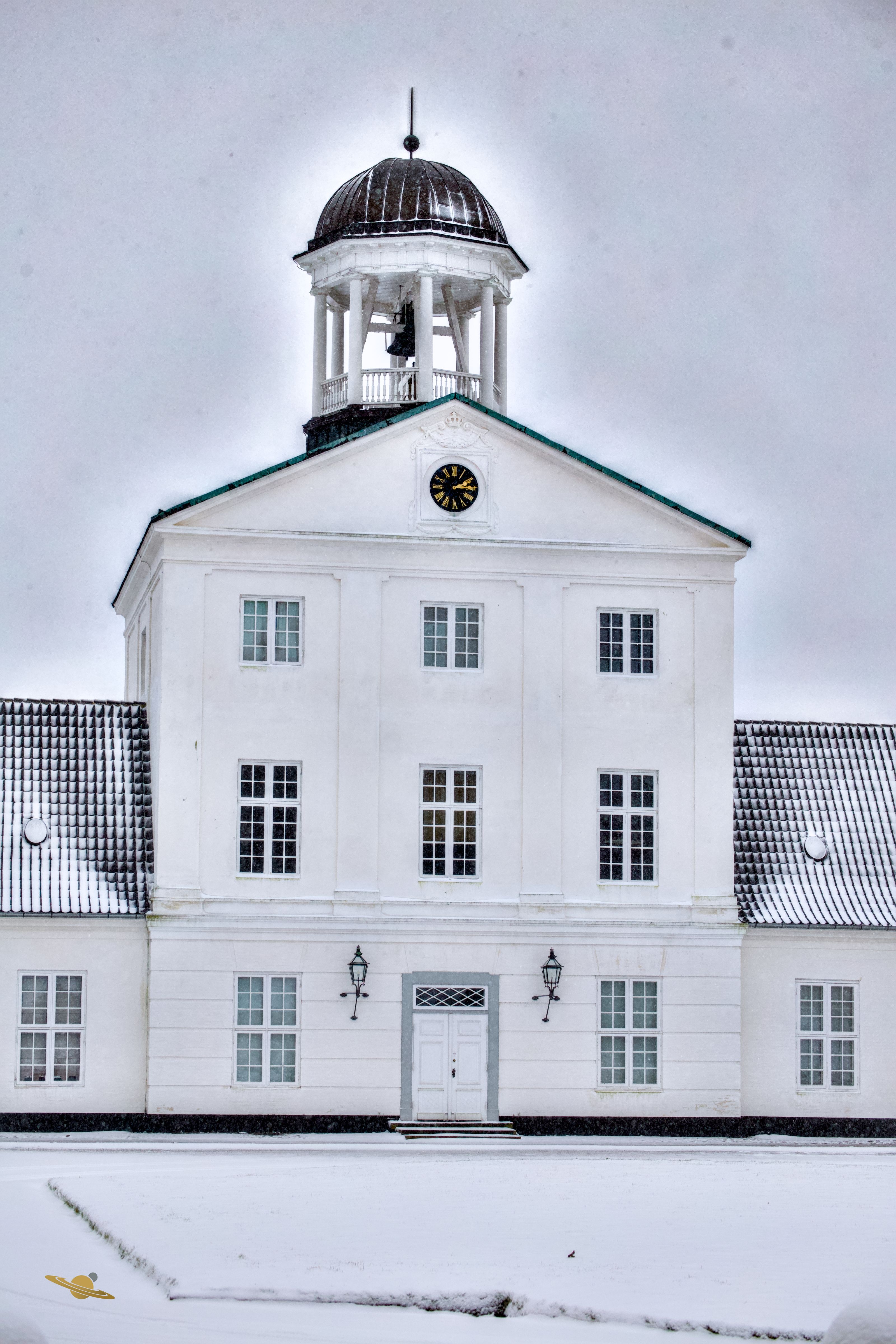 Vinter på Gråsten Slot