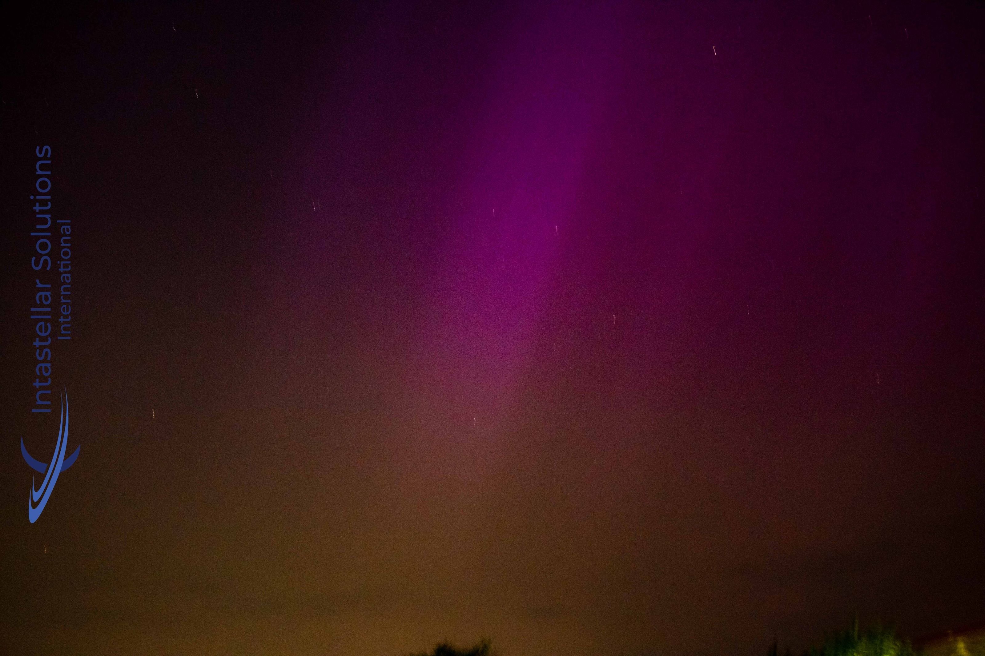 Norlys over Aarhus