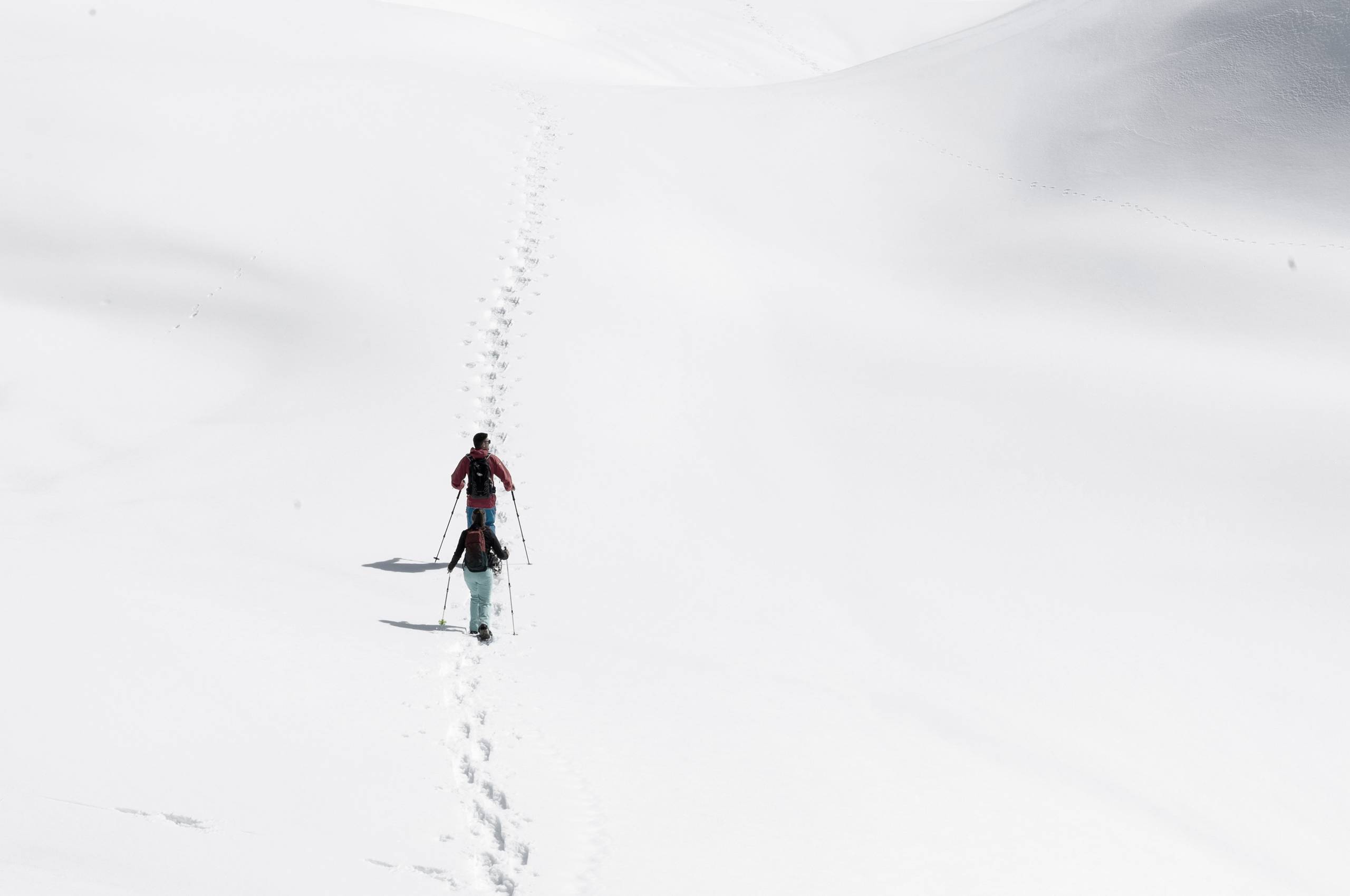 Snowshoeing