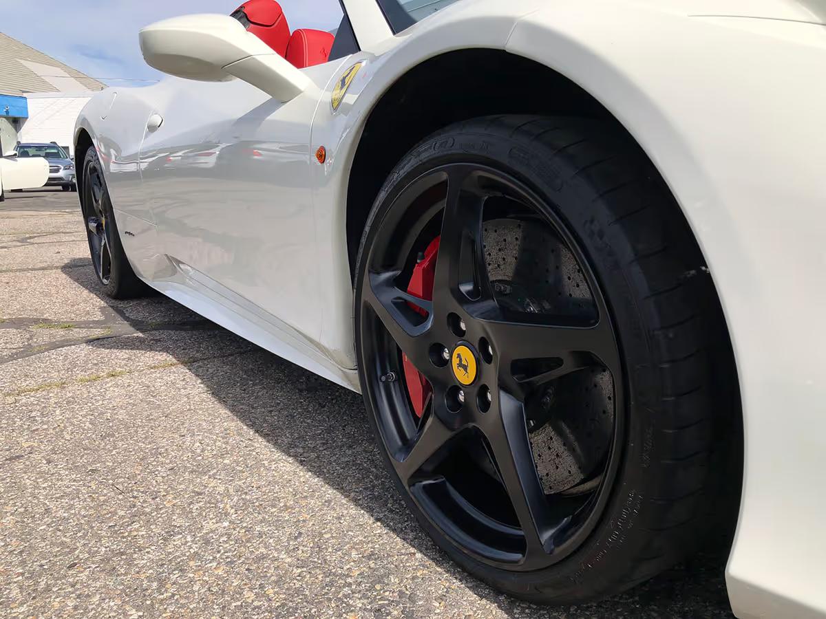 Black Wheel Painting