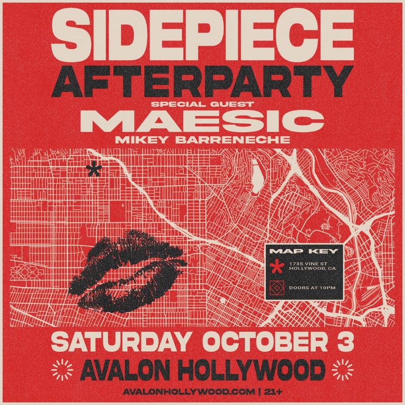 Mikey Barreneche at Avalon Hollywood flyer