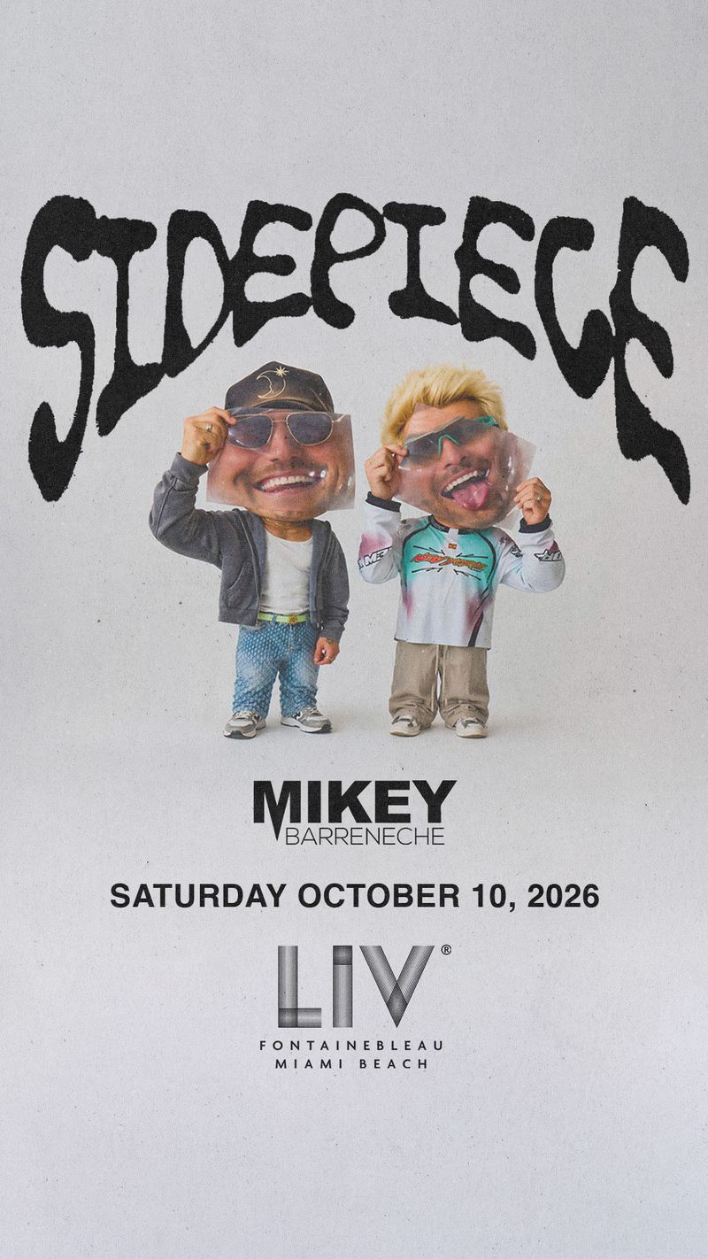 Mikey Barreneche at LIV Miami flyer