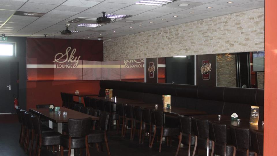 Event seating in the Sky Lounge.