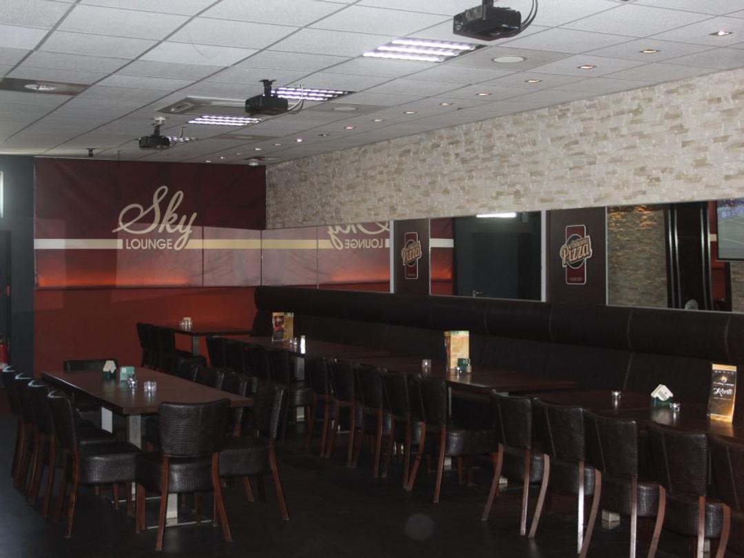 Veranstaltungsbereich in der Sky Lounge.