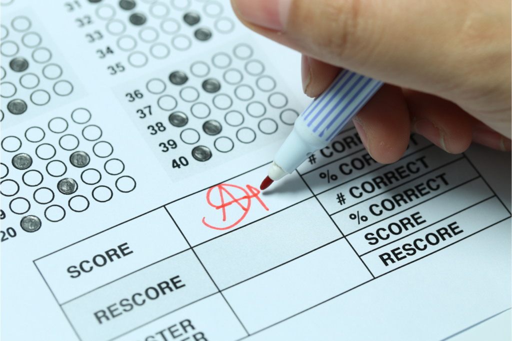 grading paper