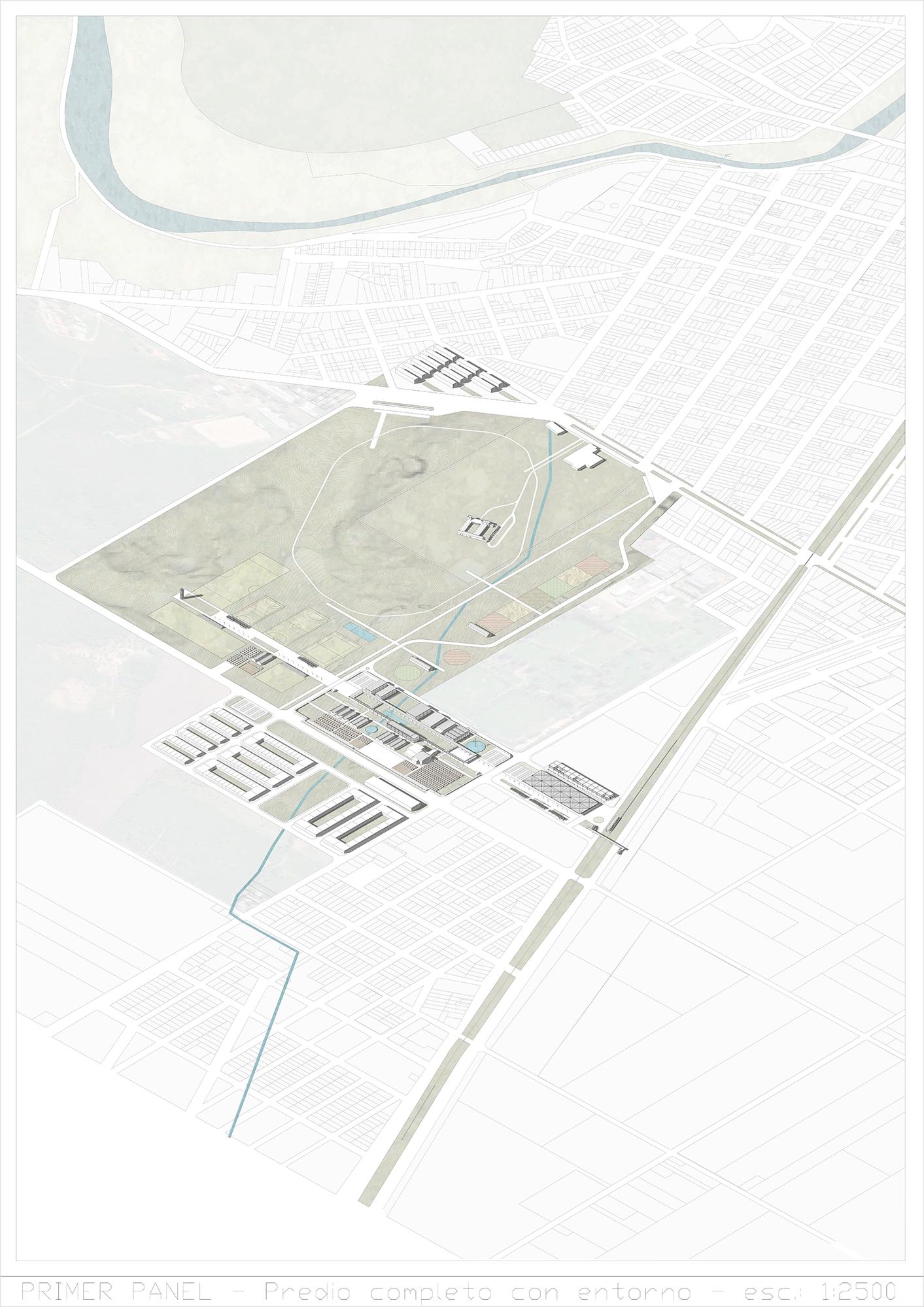concurso nacional de ideas para el esquema de ordenamiento del predio de la Sociedad Rural de Jesús María: primer premio