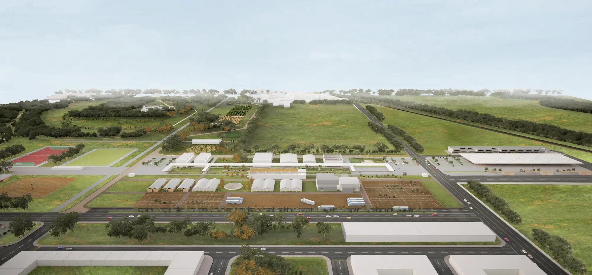 concurso nacional de ideas para el esquema de ordenamiento del predio de la Sociedad Rural de Jesús María: primer premio