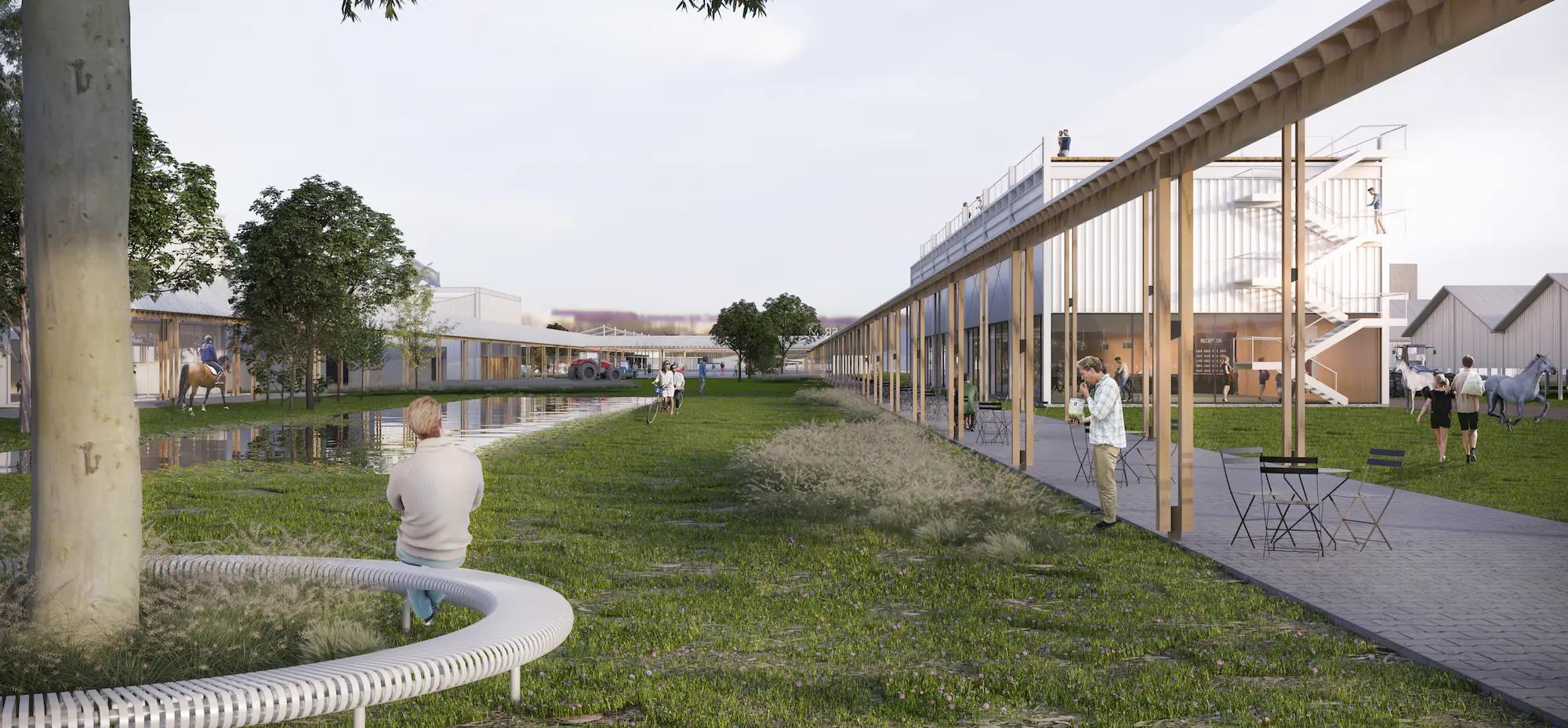 concurso nacional de ideas para el esquema de ordenamiento del predio de la Sociedad Rural de Jesús María: primer premio