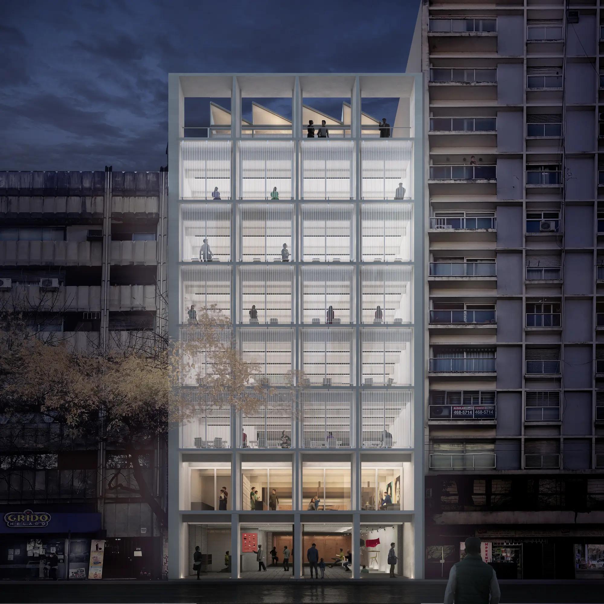 edificio FAUD - sede centro: tercer premio