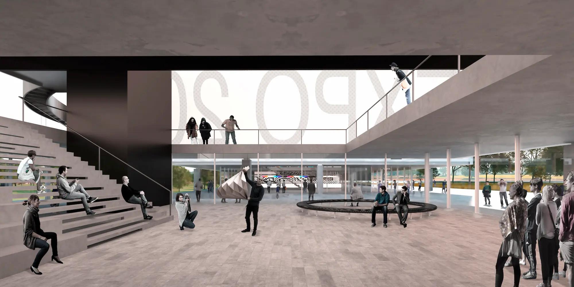 concurso pabellones temáticos: segundo premio