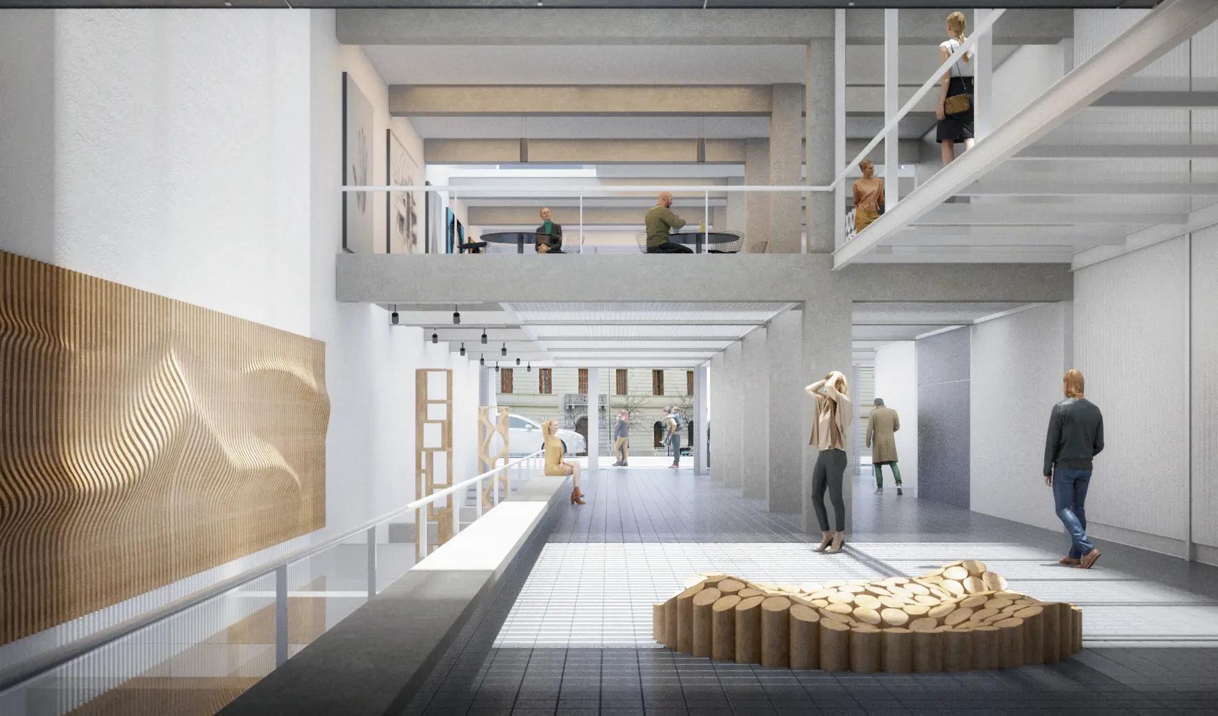 edificio FAUD - sede centro: tercer premio