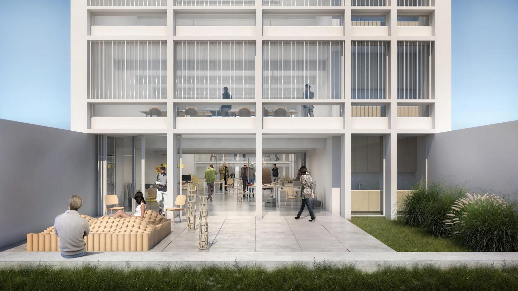 edificio FAUD - sede centro: tercer premio