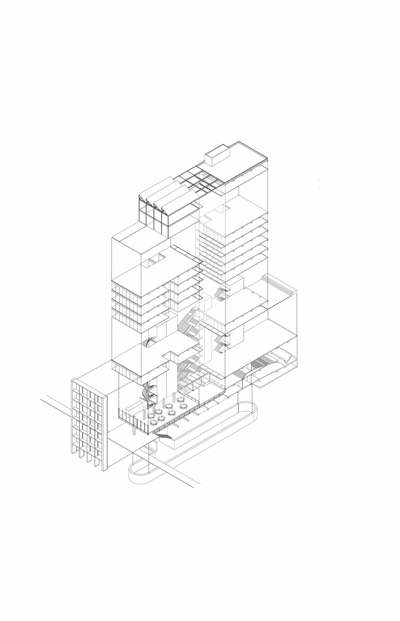 edificio FAUD - sede centro: tercer premio