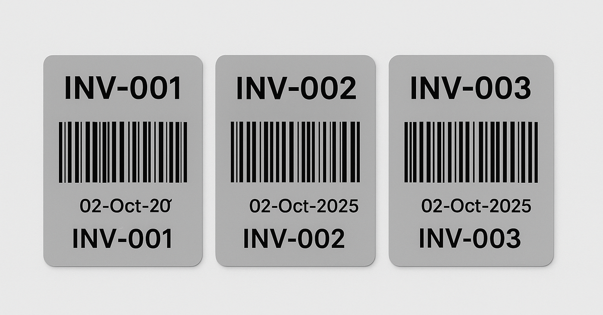 Variable Stickers Designs Variable Data Labels | Durable Custom Label Printing