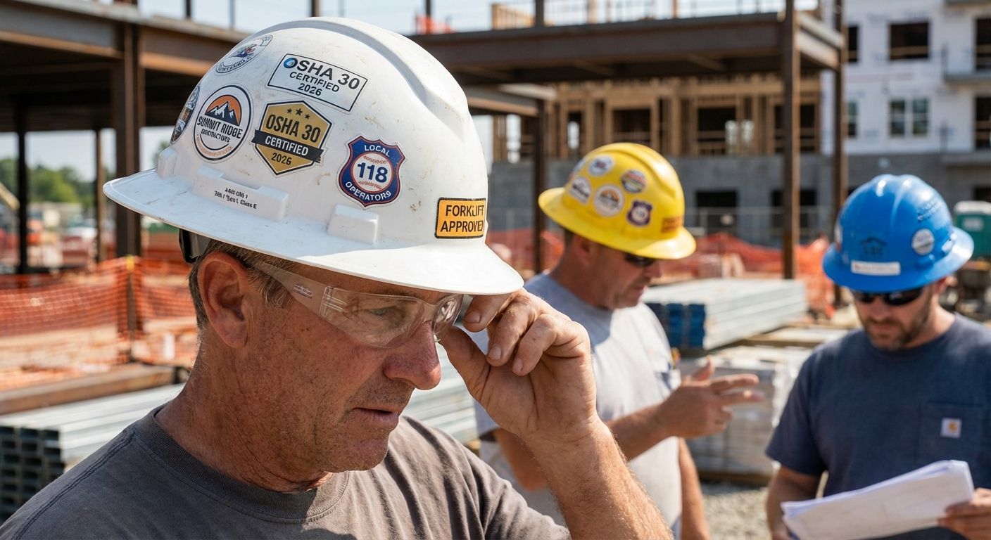 Hard Hat Stickers
