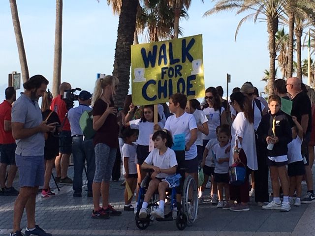 mont21 school raising funds for student in San Pedro Spain