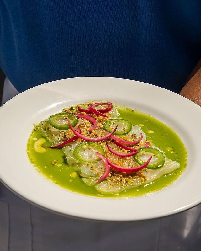 Pulpo a la parrilla de Entremar en Polanco