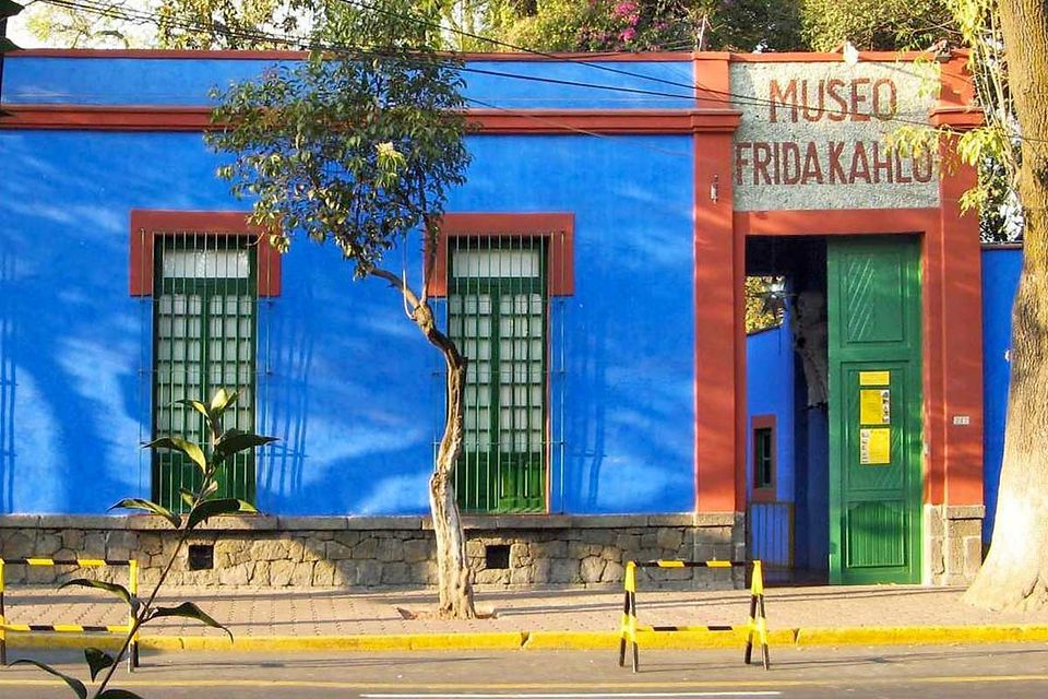 Interior de la Casa Azul