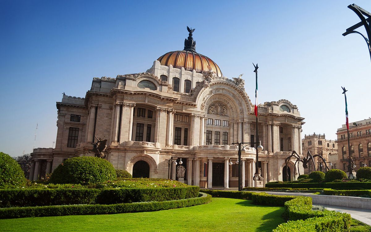 Alameda Central y Centro Histórico de la Ciudad de México
