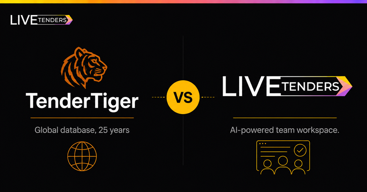 LiveTenders vs TenderTiger: Which Fits Your Business?