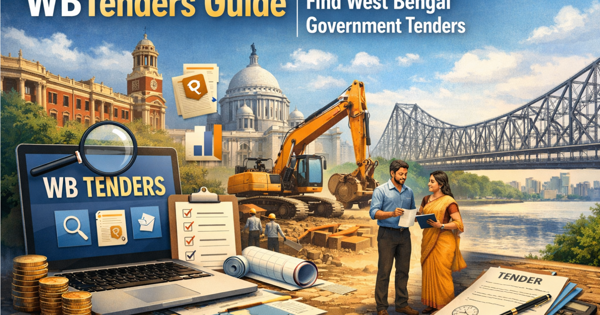 WBTenders Guide | Find West Bengal Government Tenders