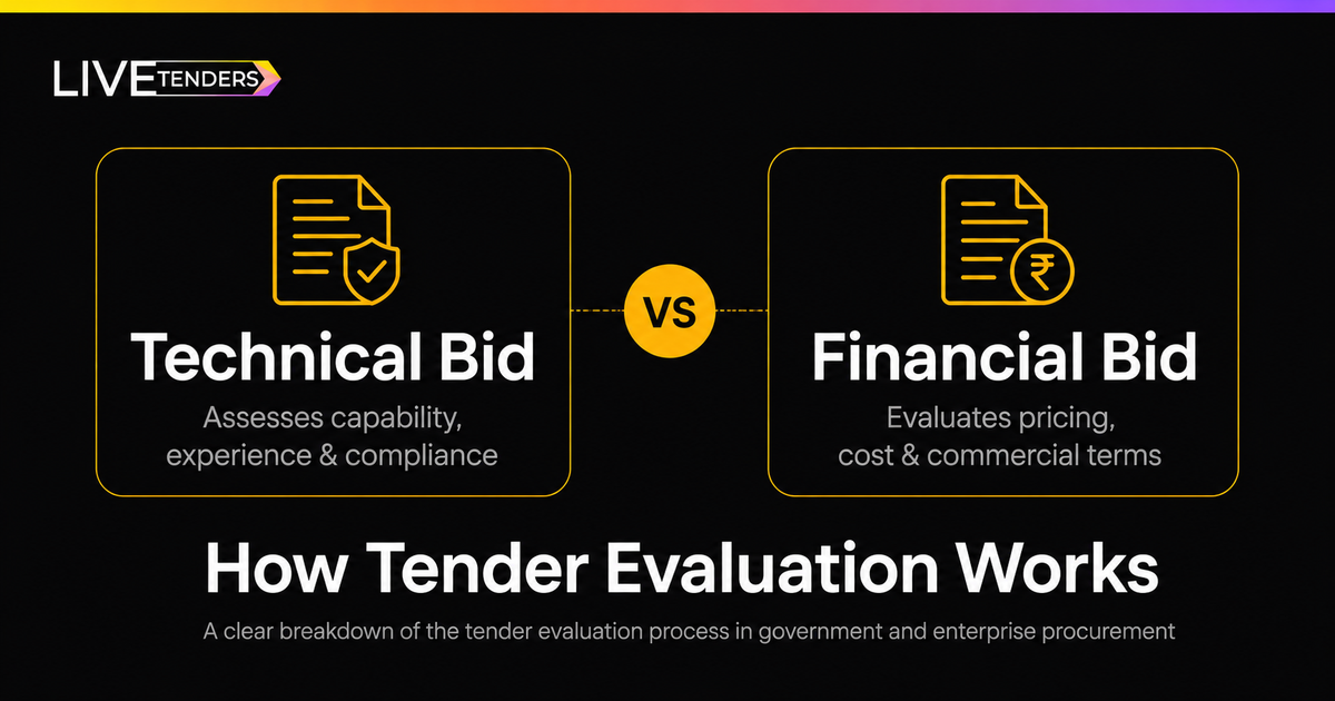 Technical Bid vs Financial Bid: How Tender Evaluation Works
