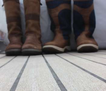 Boots on boat | Pearl Marine