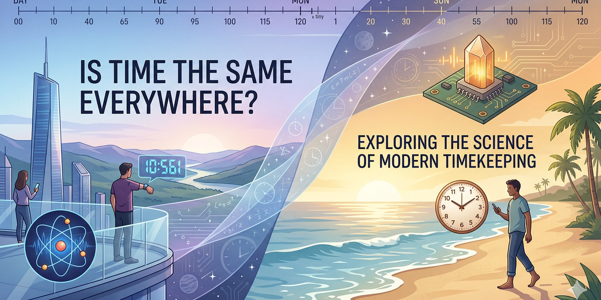 how an atomic clock works