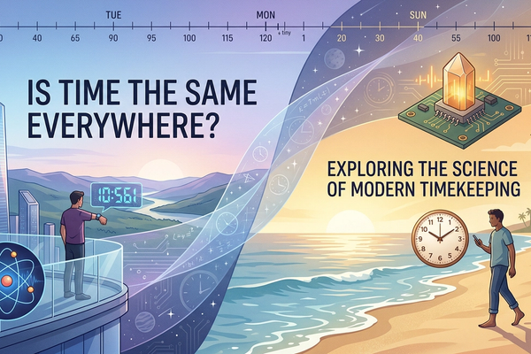 how an atomic clock works
