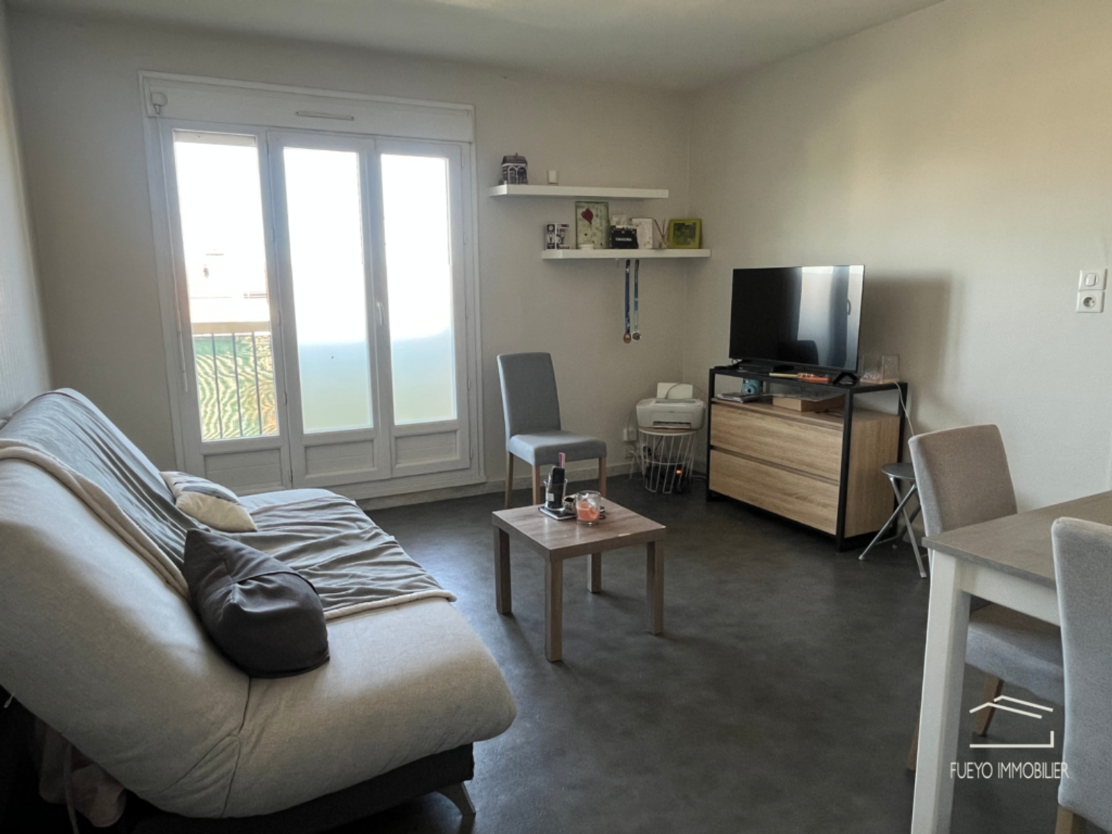 Clermont-Fd, avenue Léon Blum, T2 vendu loué
