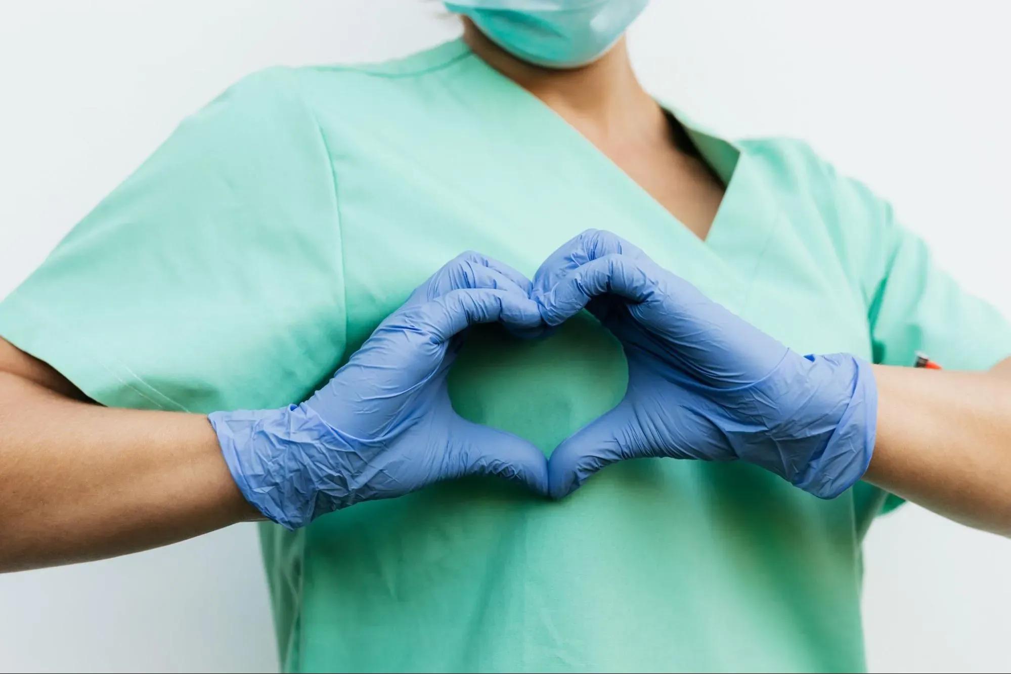 What's one technique you've found effective for maintaining compassionate communication with patients who are under a lot of stress?