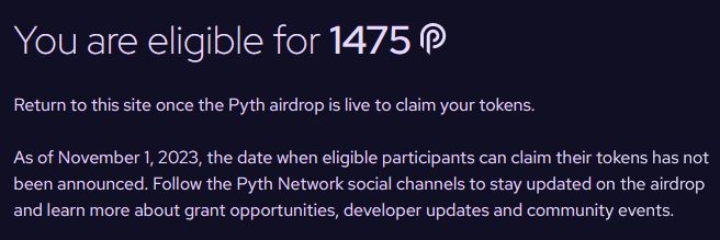 Pyth Network Unveils Retrospective Airdrop