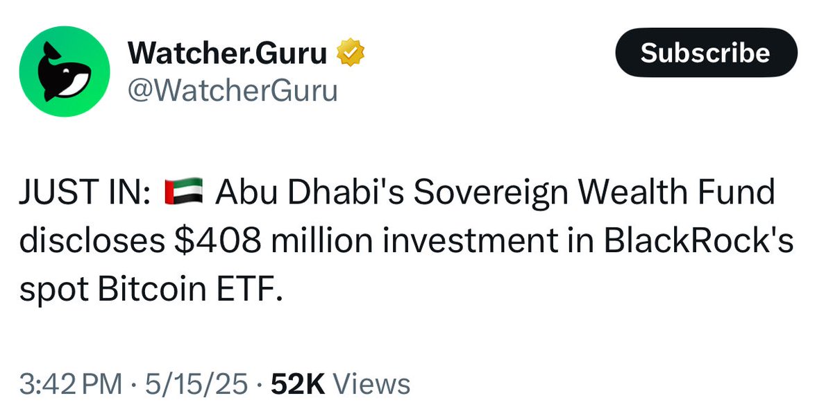 Abu Dhabi’s Mubadala Boosts Bitcoin ETF Stake to $408.5M, SEC Submitting Reveals – “The Defiant”