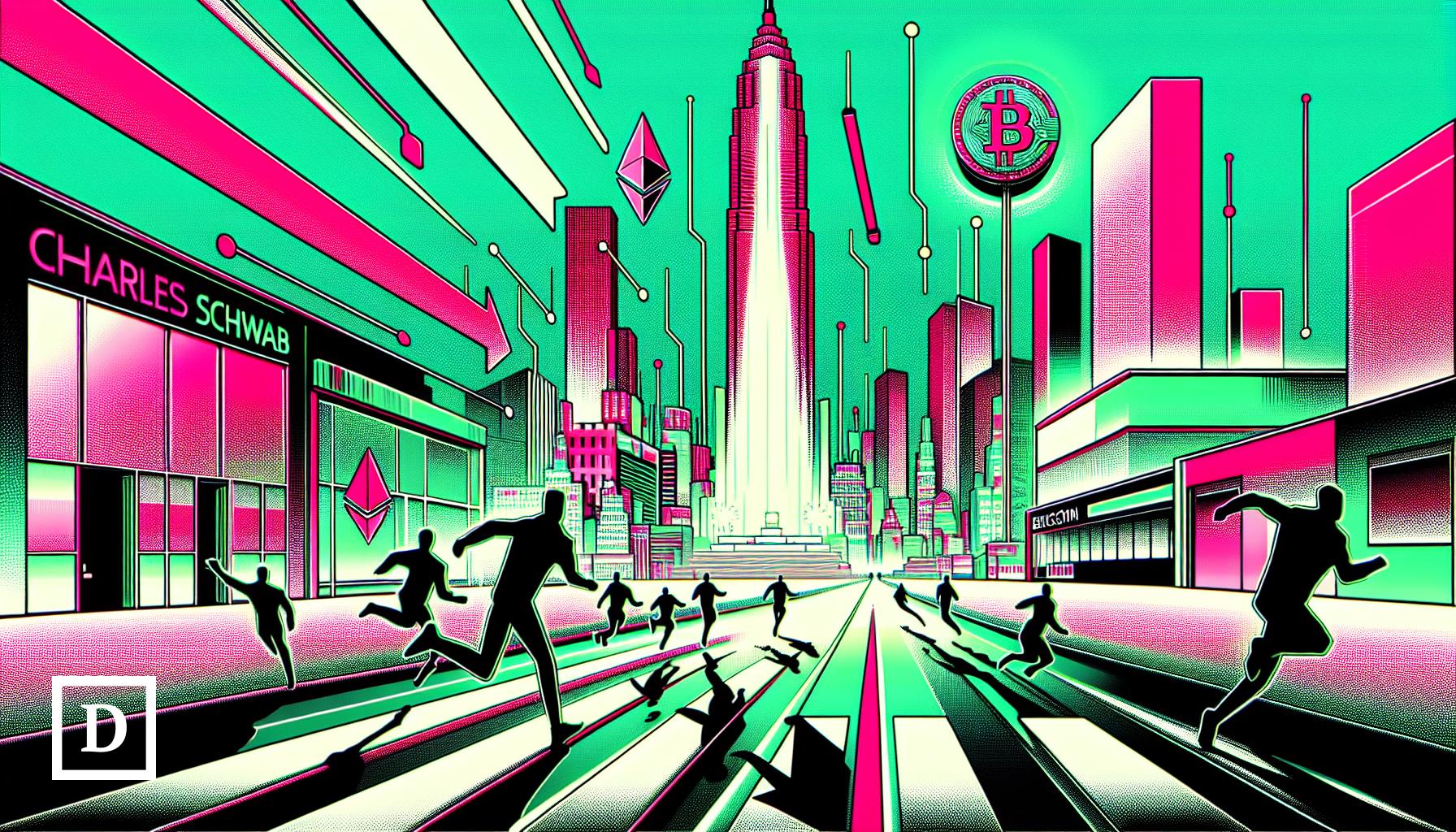 Charles Schwab Announces Rollout of Spot BTC and ETH Trading for Retail Clients