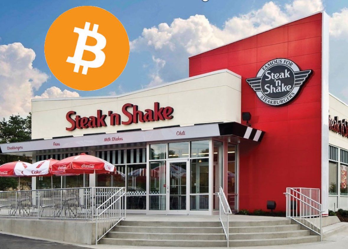 Steak 'n Shake to Accept Bitcoin Nationwide for 100 Million Customers Starting May 16