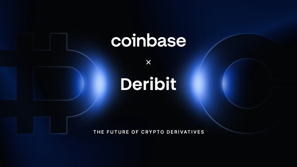 Coinbase Acquires Deribit for $2.9 Billion, Dominating Bitcoin and Ether Options Market