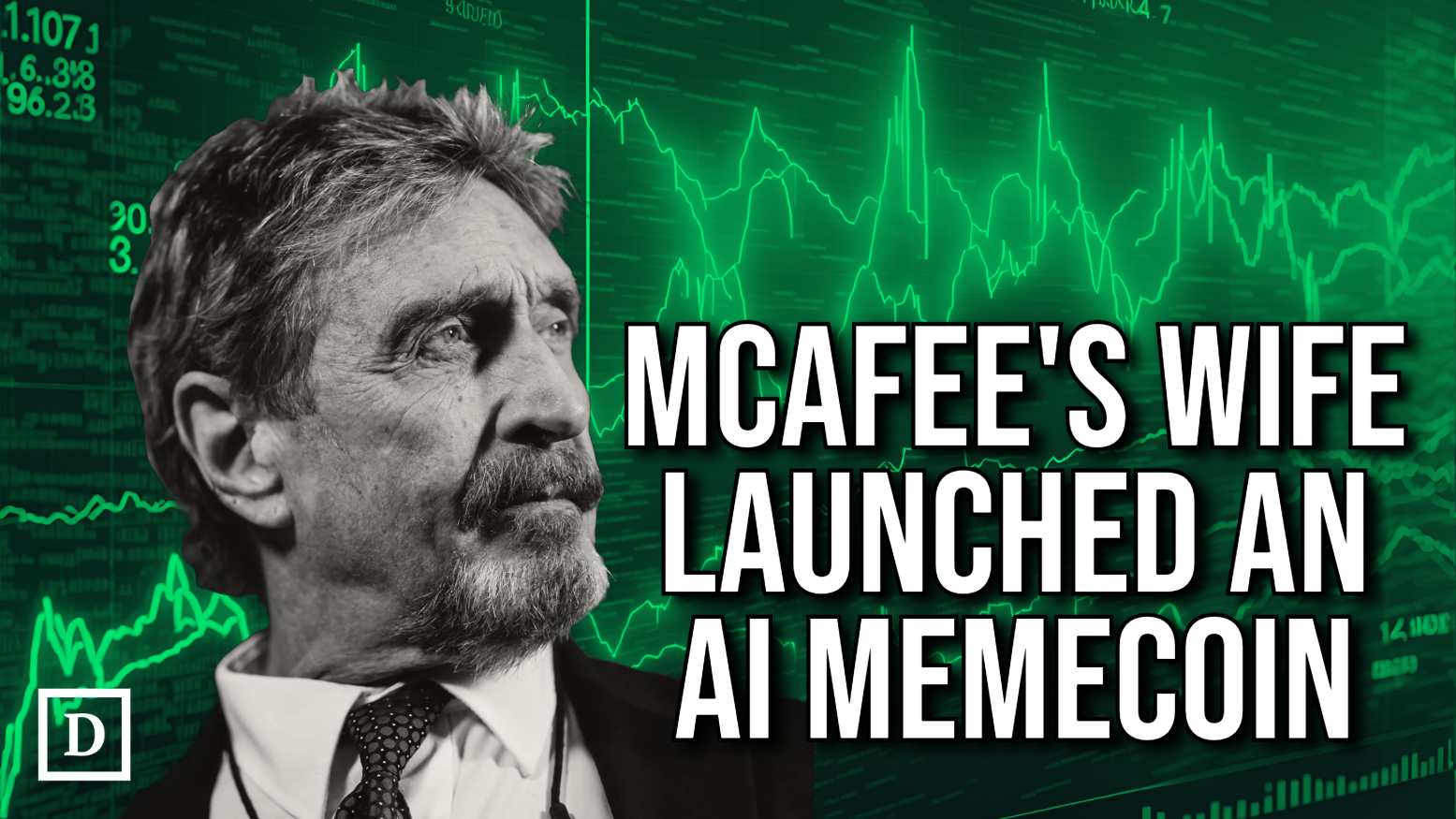 John McAfee’s Wife Launches AI Memecoin to Honor Husband’s Legacy