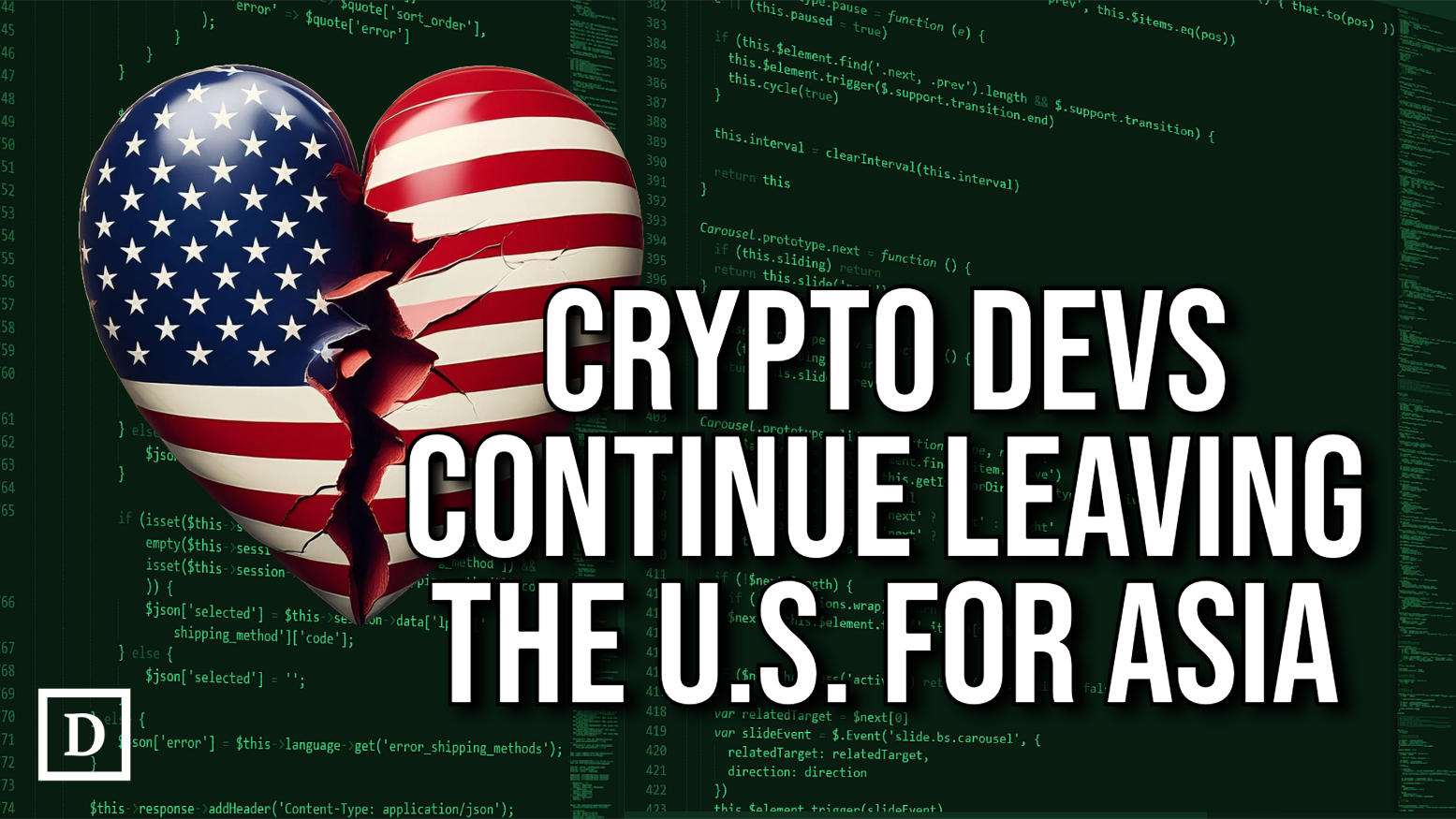 Developers Are Leaving the United States and Europe for Asia