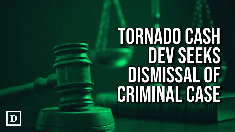 Tornado Cash Dev Wants Charges Tossed after Appeals Court Nixes Sanctions – “The Defiant”